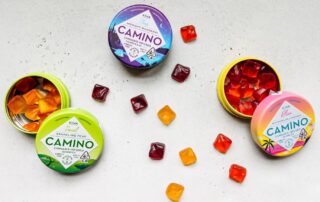 Three boxes of medical marijuana-infused gummies